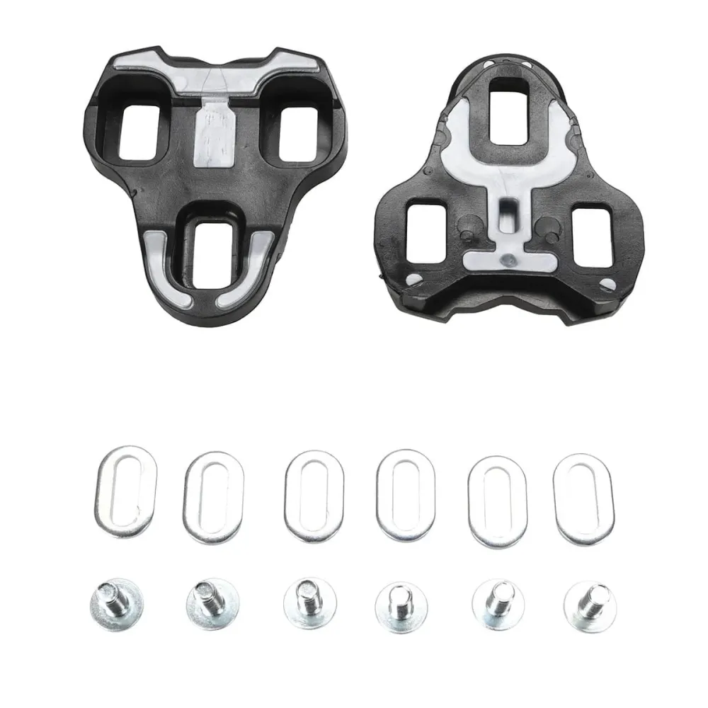 Zestaw klinów VELOX ANTI-SLIP do pedałów LOOK KEO Black 0°