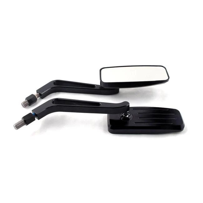 Zestaw lusterek motocyklowych Action Metric Black