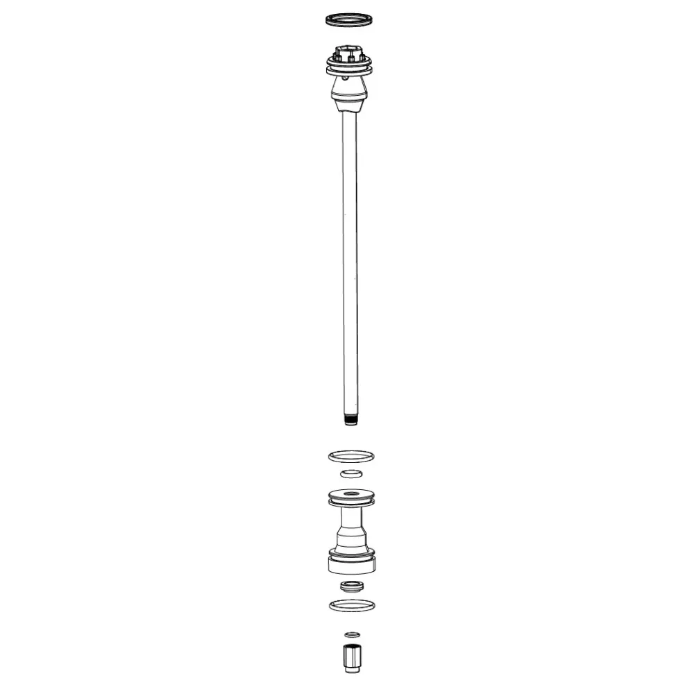 Zestaw tłoków Debonair ROCKSHOX DOMAIN 38mm B1+ (2022-2024) 170mm 27/29"
