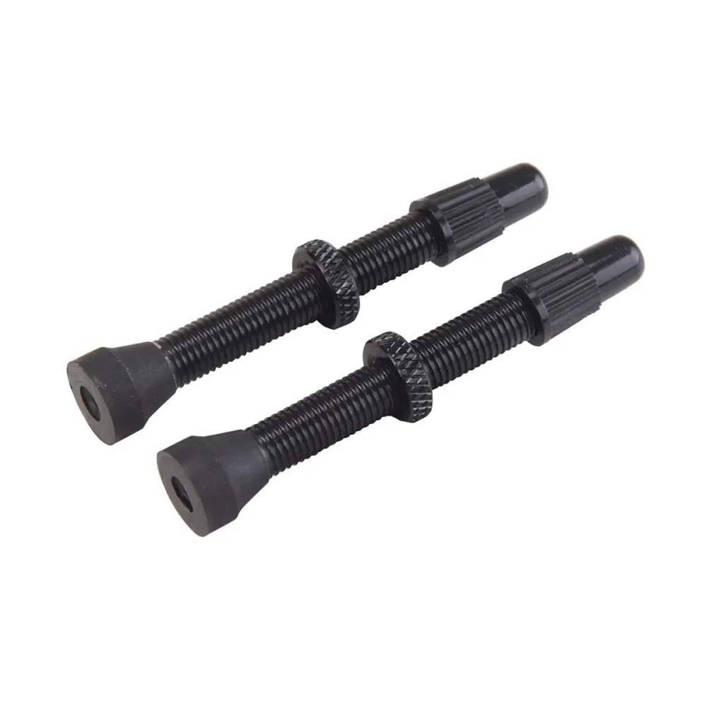 Zestaw 2 zaworów VAR Presta Aluminium 44 mm Czarny