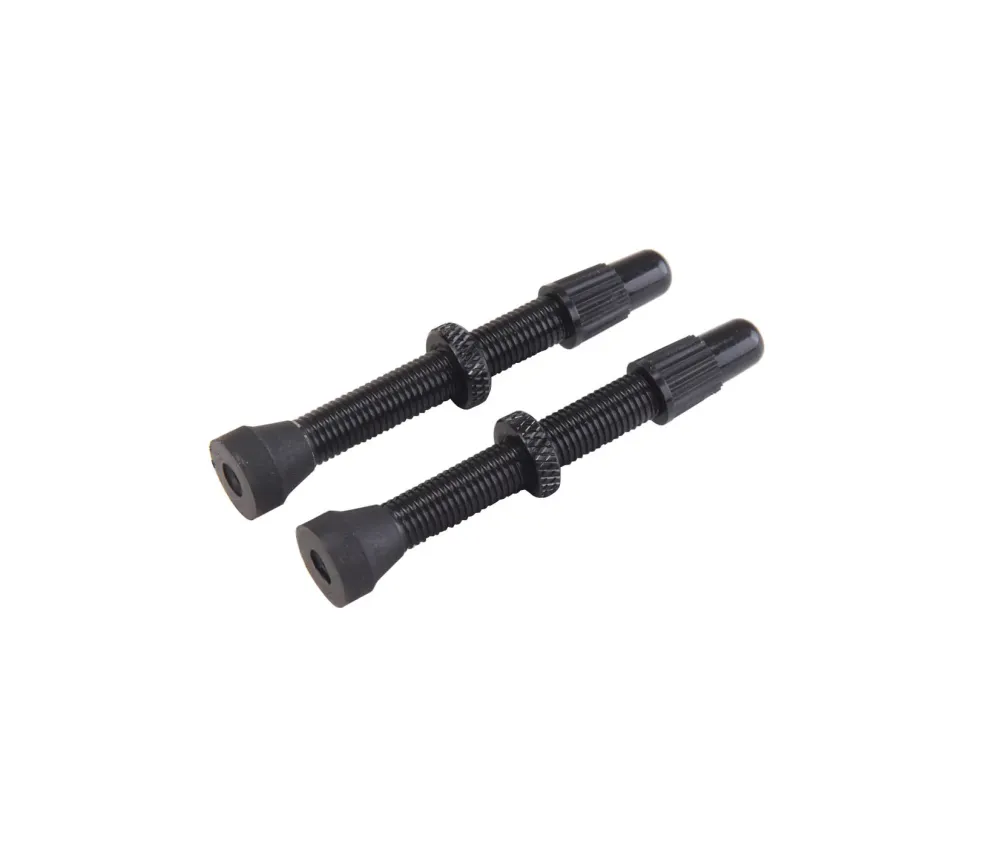 Zestaw 2 zaworów VAR Presta Aluminium 44 mm Czarny