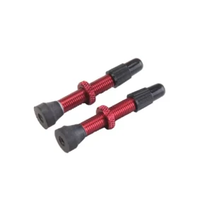 Zestaw 2 zaworów VAR Presta Aluminium 35 mm Czerwony