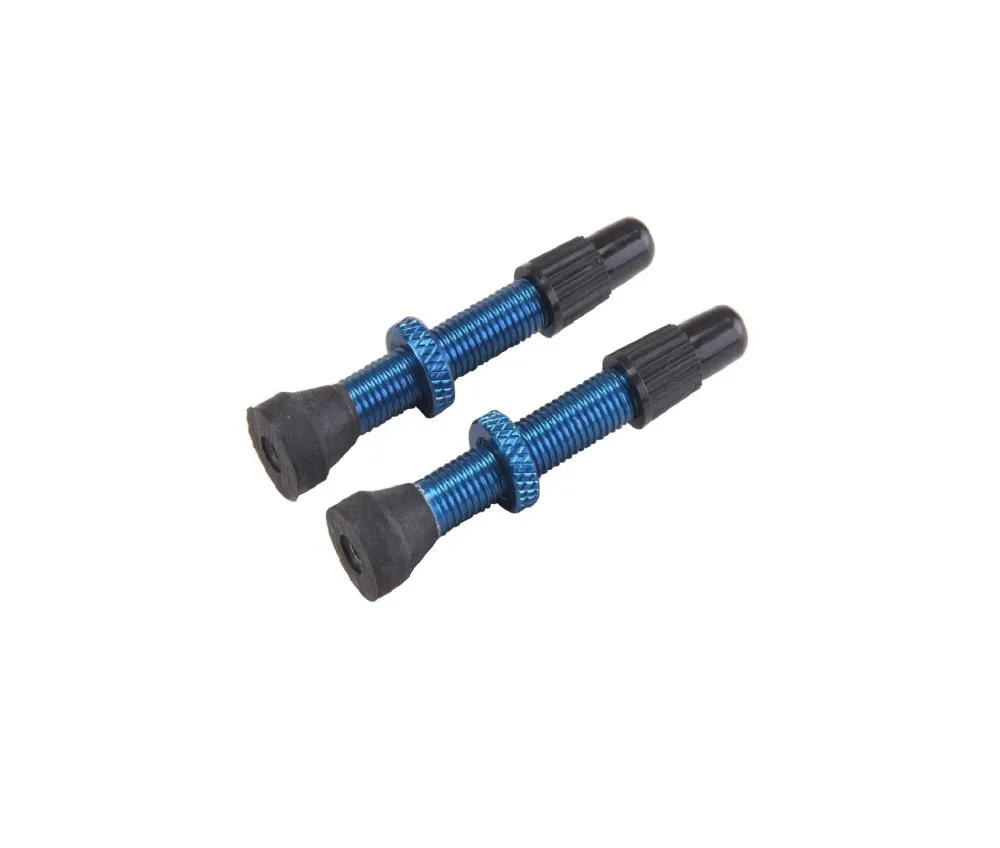 Zestaw 2 zaworów VAR Presta Aluminium 35 mm Niebieski