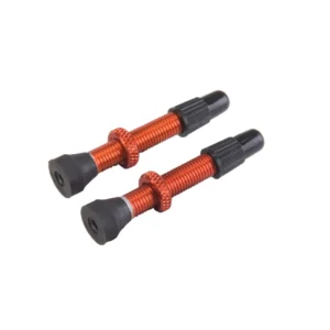 Zestaw 2 zaworów VAR Presta Aluminium 35 mm Pomarańczowy