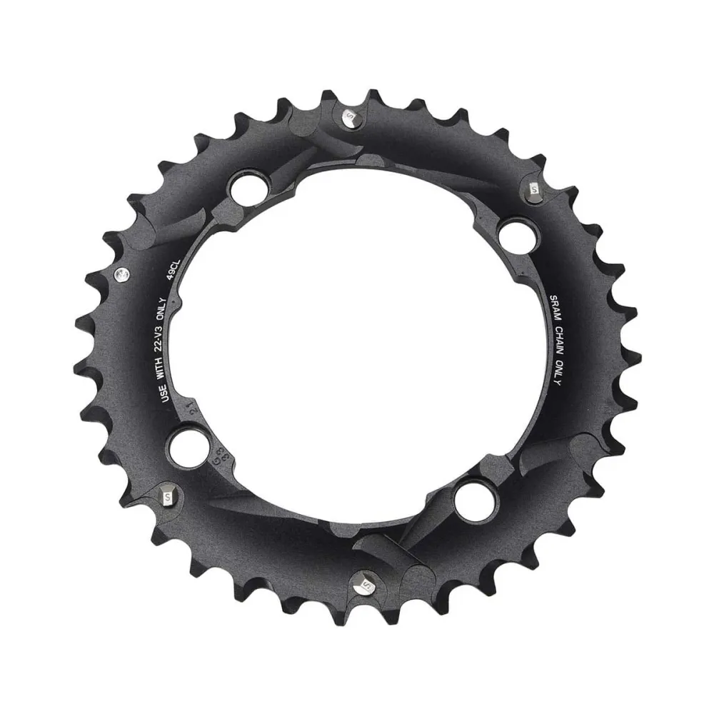 Zewnętrzna tarcza łńcuchowa SRAM MTB 104BCD 10V 4 otwory 104 mm z długim sworzniem