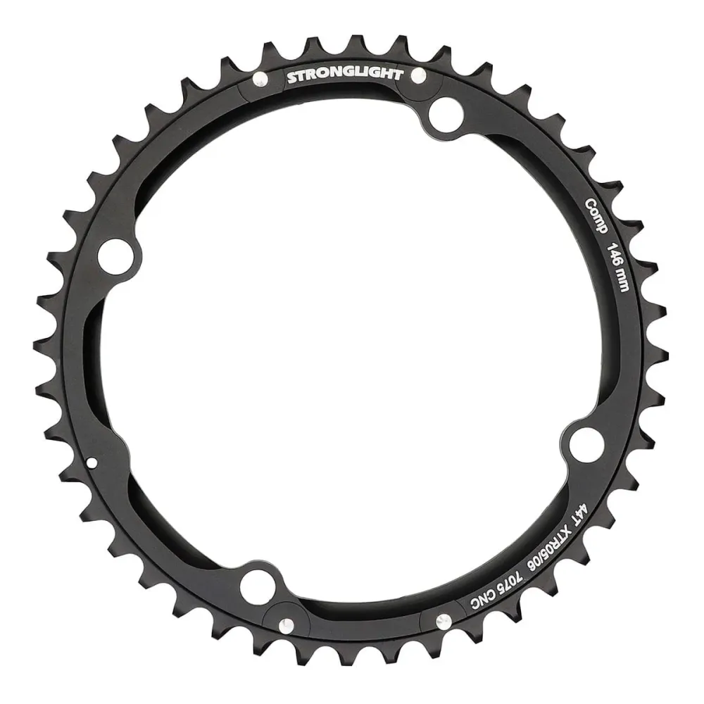 Zewnętrzna tarcza łńcuchowa STRONGLIGHT SHIMANO XTR M960 9V 4 otwory 146 mm
