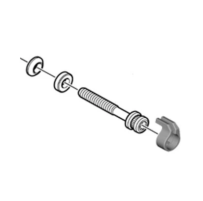 Śruba montażowa zacisku hamulca SHIMANO BR-M8100 M6x40.2
