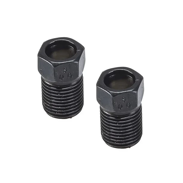 Zestaw 2 nakrętek ściskających ELVEDES M8x0,75 mm do węż 5 mm