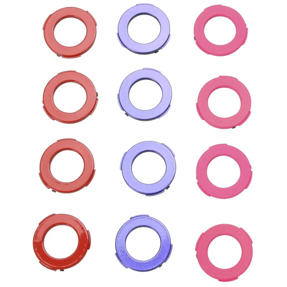 Zestaw 6 oczek MAGURA do strzemion 4-tłokowych Violet. Czerwony. Różowy