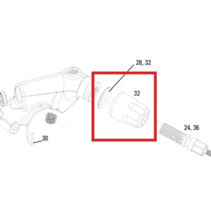 Zestaw pokręteł ROCKSHOX SPEED ADJUST REVERB A2-B1
