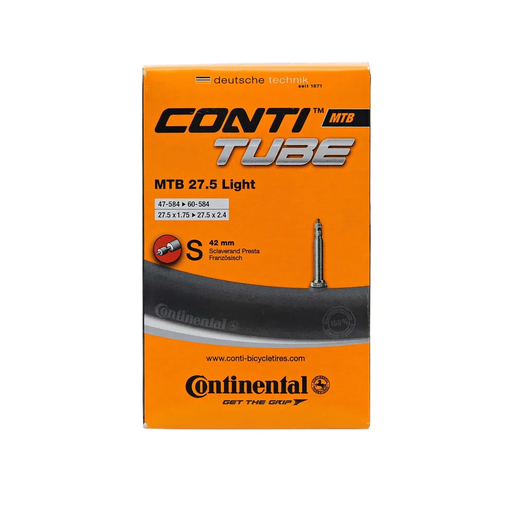 Dętka CONTINENTAL Light 27,5x1,75-2,4 Presta 42 mm