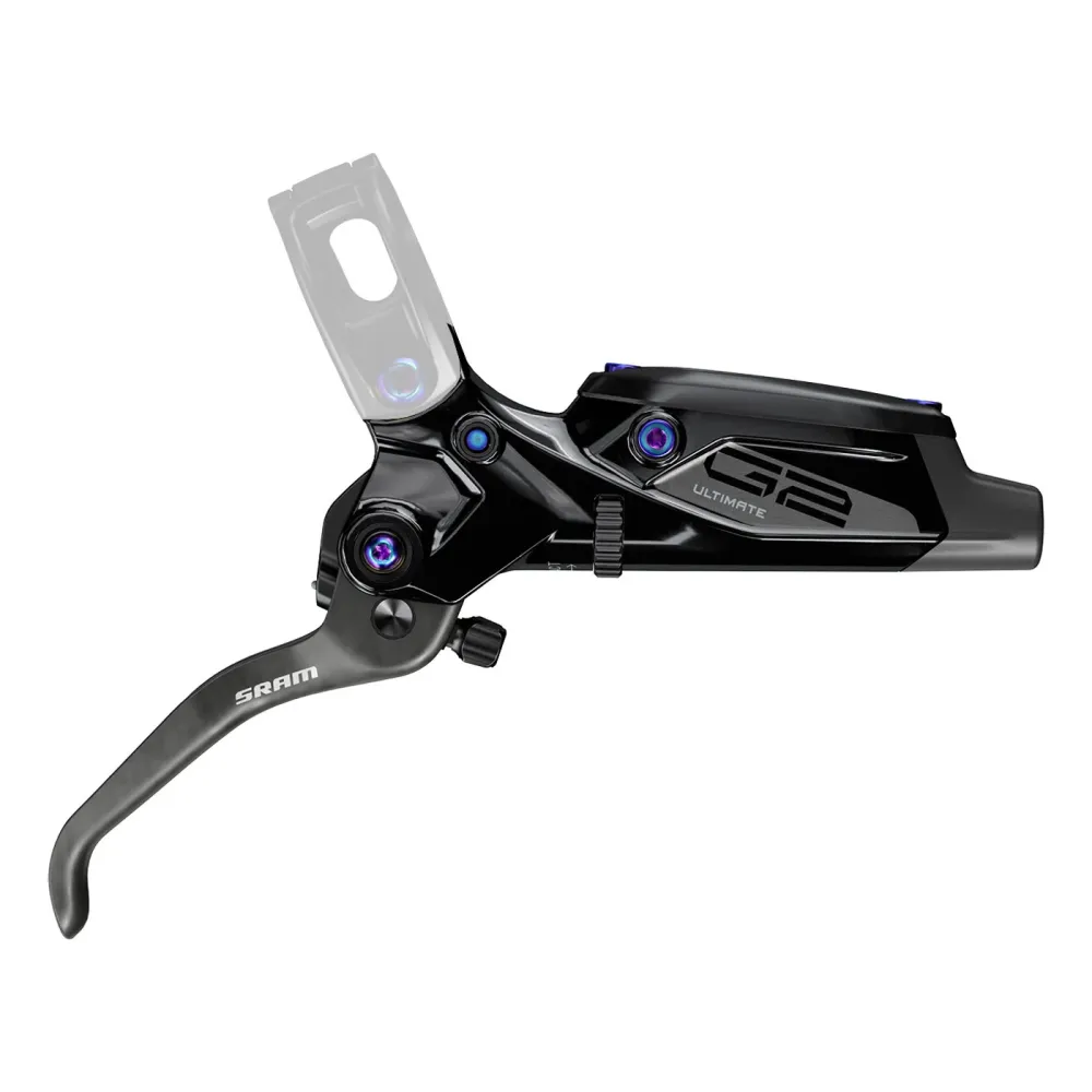 Dźwignia kompletna SRAM G2 Ultimate (A2) Gloss Black Rainbow Hardware #11.5018.052.011