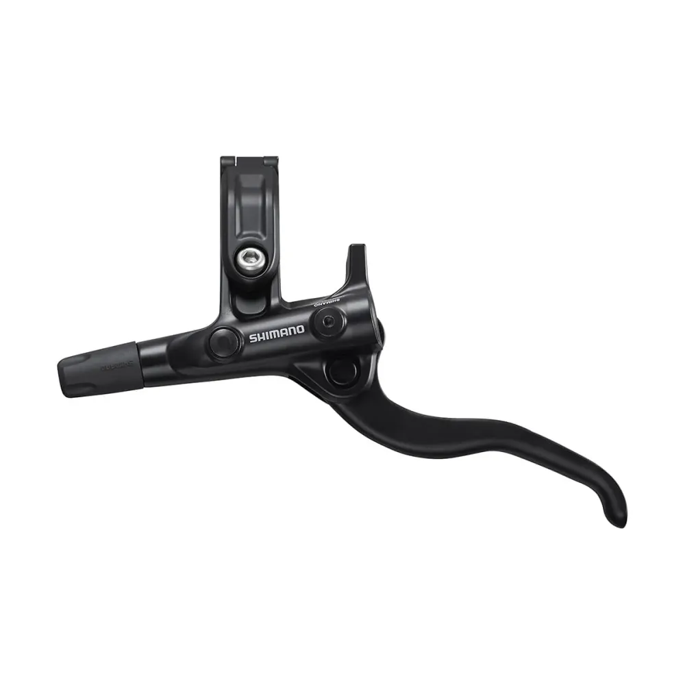 Lewa dźwignia hamulca SHIMANO M4100 z 2 palcami, czarna