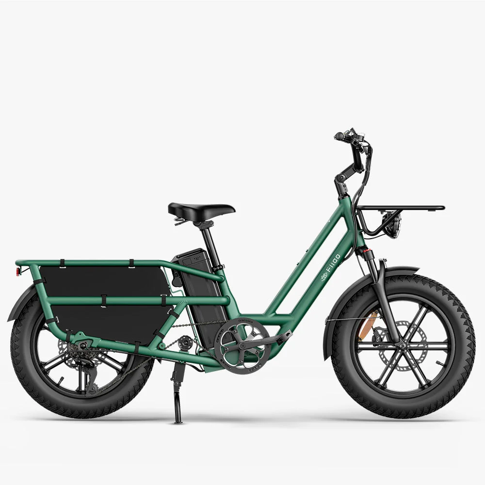 Fiido T2 Elektryczny rower cargo typu longtail Fatbike Fiido EU