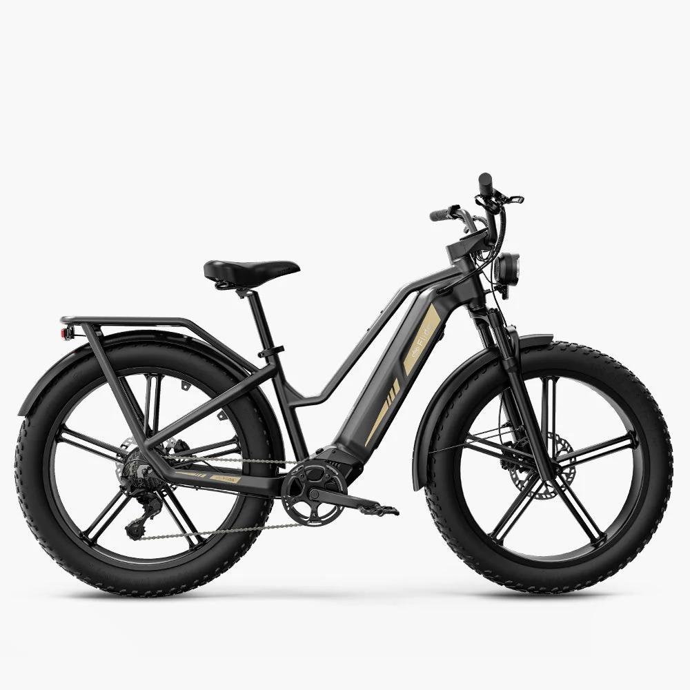 Rower Elektryczny Titan Fat Tire do Polowania i Turystyki - Duży Zasięg Fiido EU