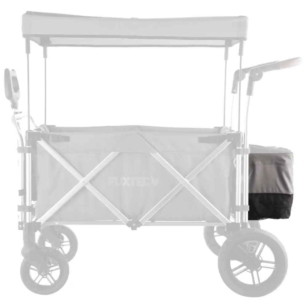Materialowy pokrowiec na tylna torbe wózka recznego GREY CTL900