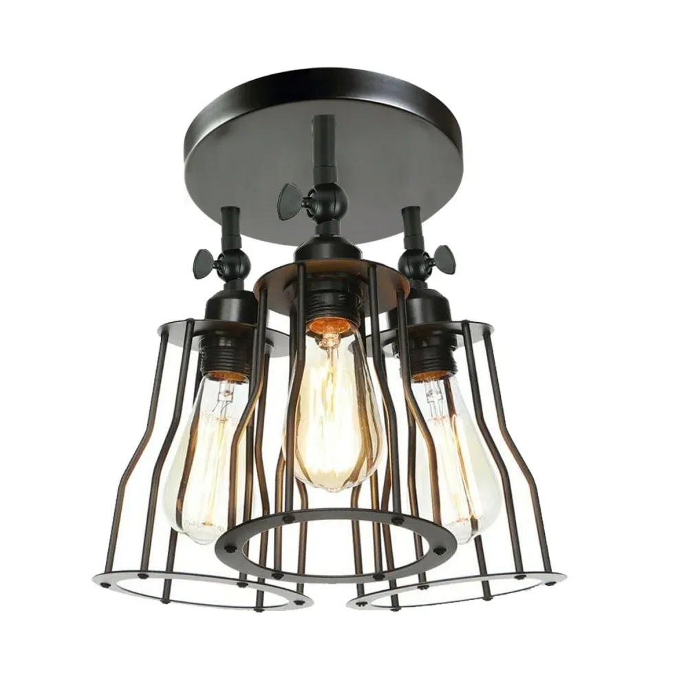 Ceiling Light 3 Shade Modern Flush Mount Lights~2014 LEDSone UK Ltd