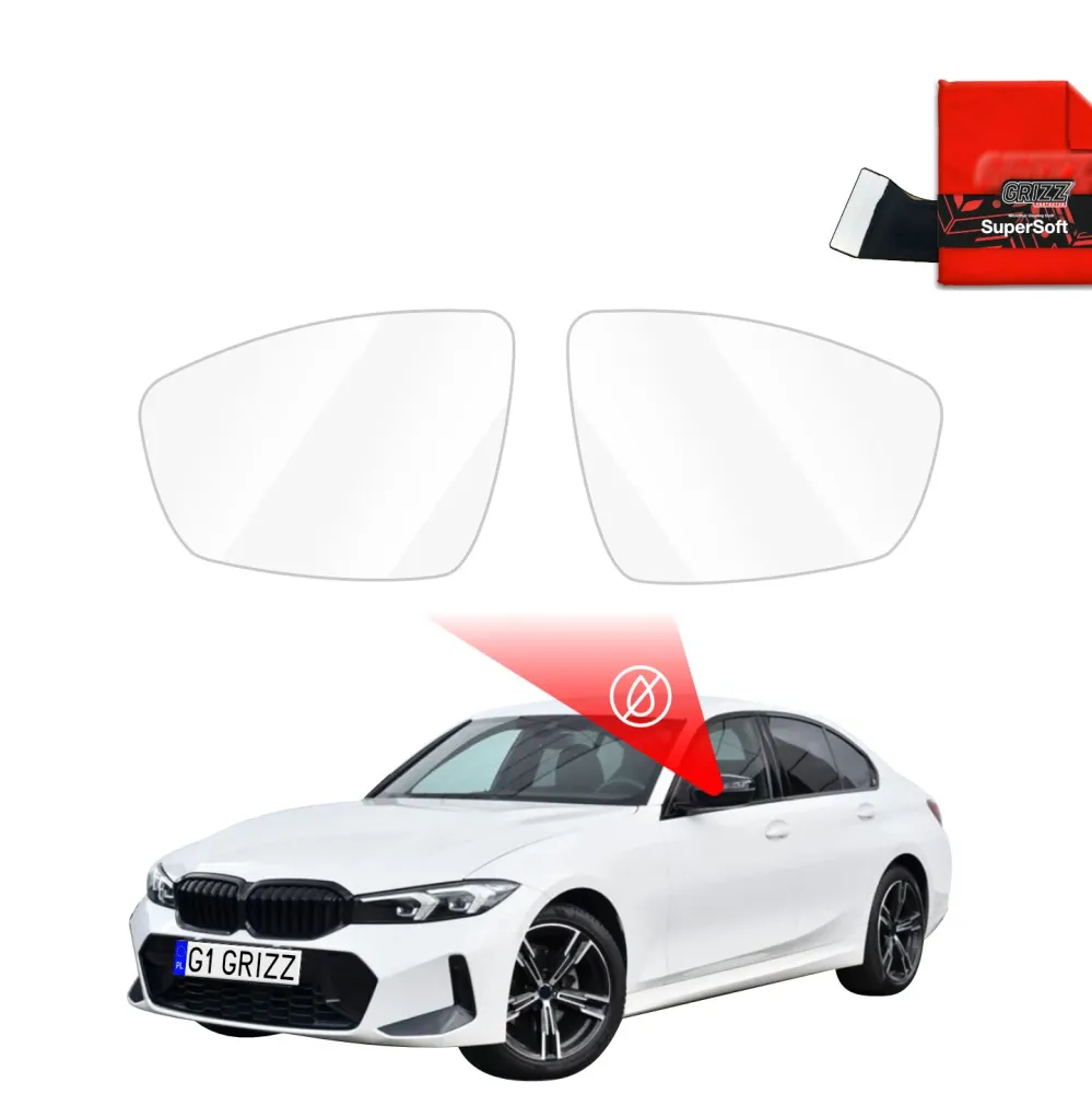 Folia ochronna przeciwdeszczowa na lusterka zewnętrzne - BMW 3 G20 Sedan (2022-2026)