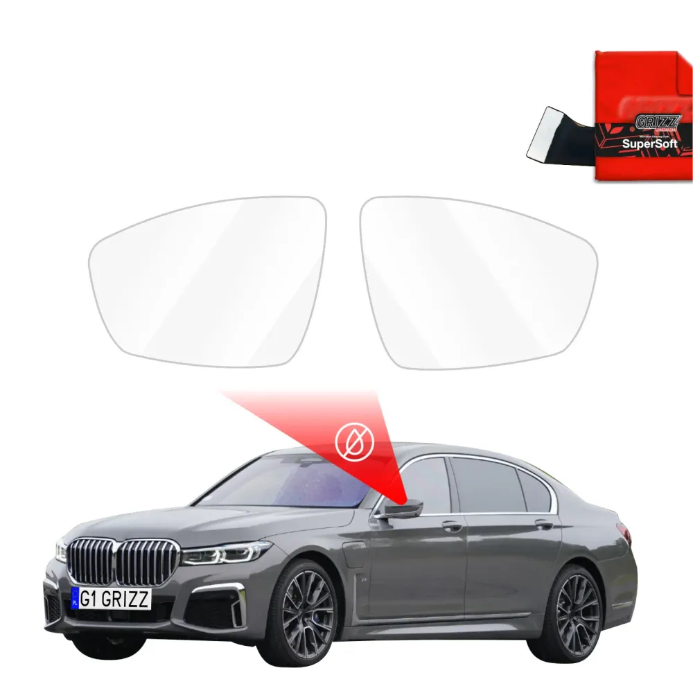 Folia ochronna przeciwdeszczowa na lusterka zewnętrzne - BMW 7 G12 (2015-2022)