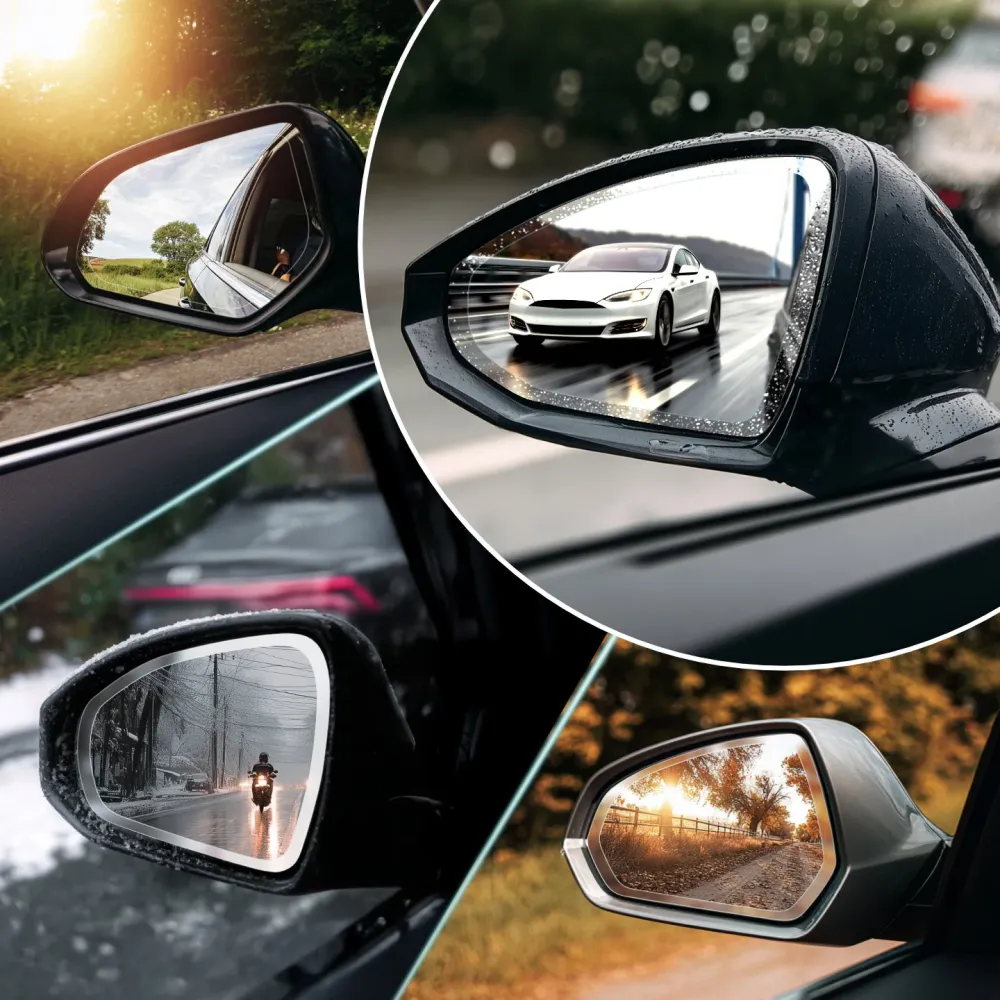 Folia ochronna przeciwdeszczowa na lusterka zewnętrzne - BMW 7 G12 (2015-2022)