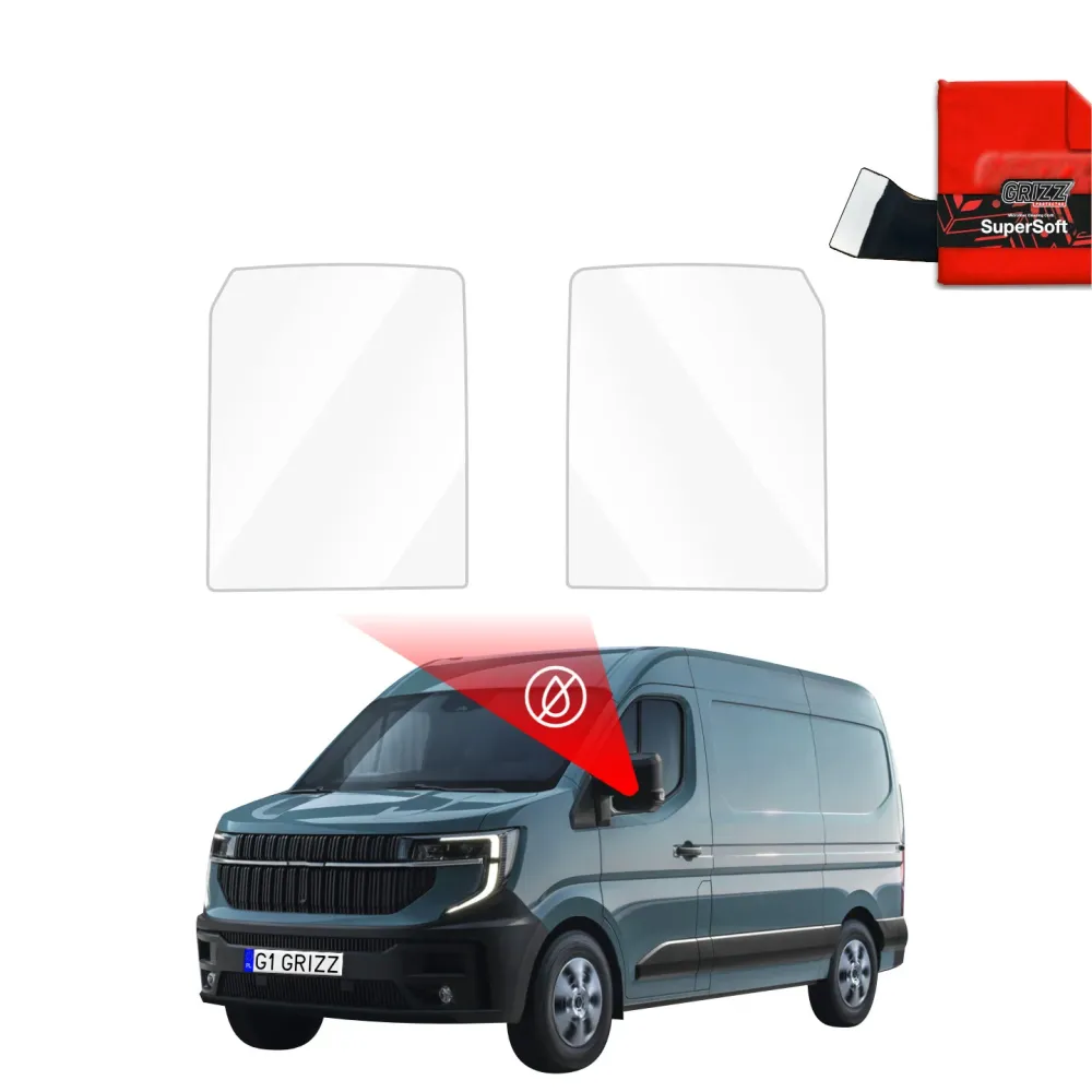Folia ochronna przeciwdeszczowa na lusterka zewnętrzne - Renault Master (2025-2026)