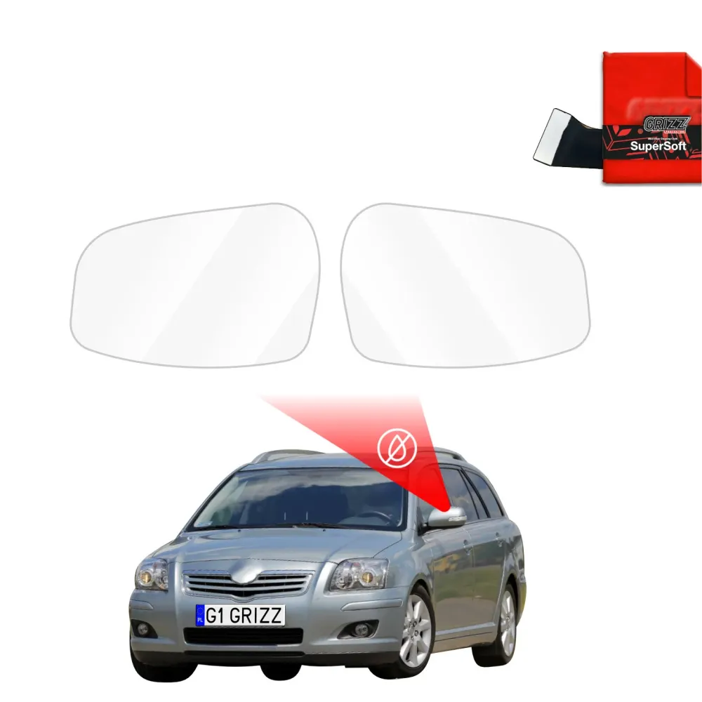 Folia ochronna przeciwdeszczowa na lusterka zewnętrzne - Toyota Avensis Kombi (2003-2009)