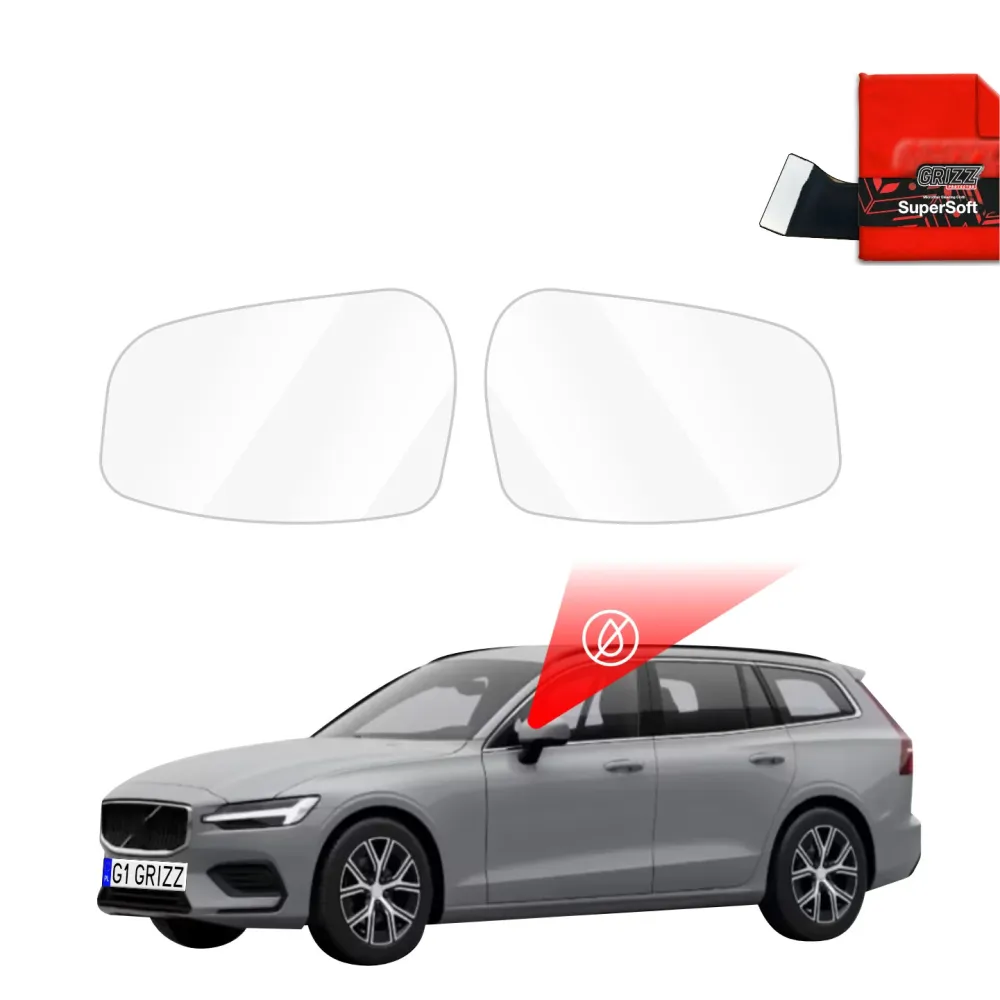 Folia ochronna przeciwdeszczowa na lusterka zewnętrzne - Volvo V60 (2026)