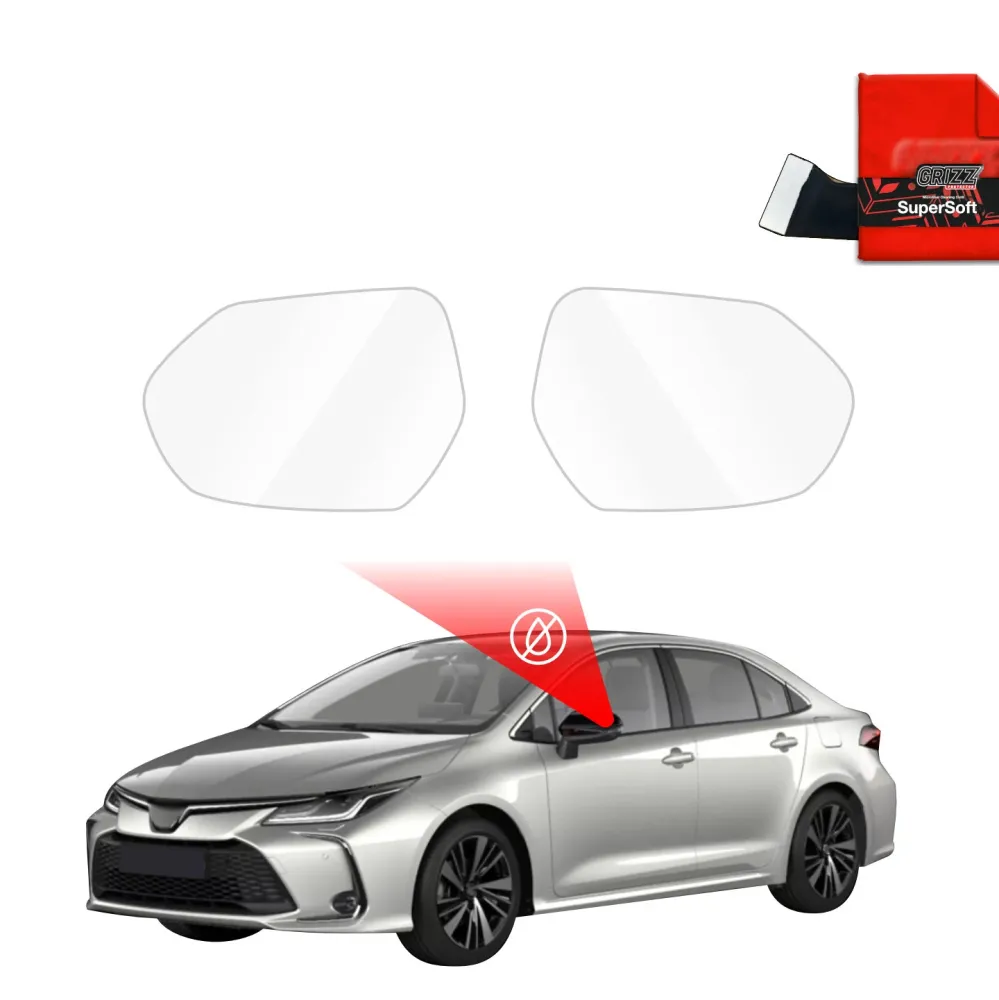 Folia przeciwdeszczowa na lusterka zewnętrzne - Toyota Corolla Sedan (2022-2026)
