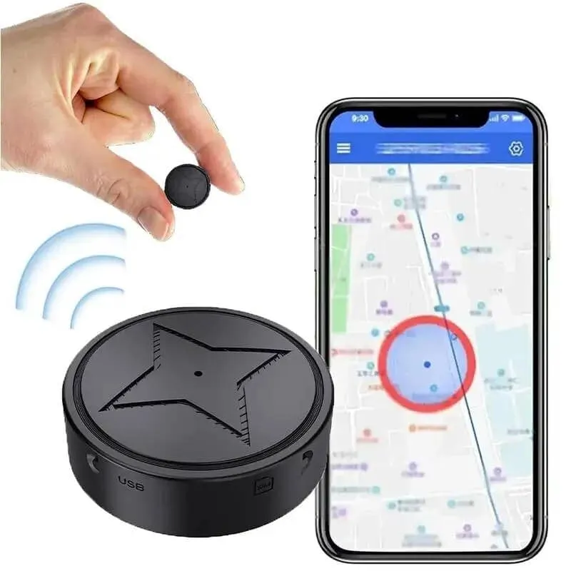 Mini lokalizator GPS - precyzyjne śledzenie | wbudowany mikrofon