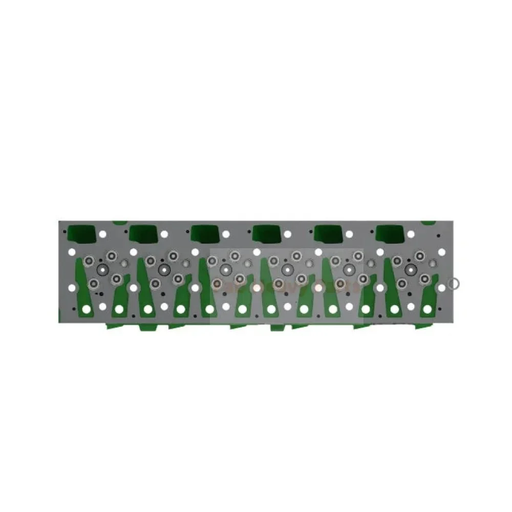 Głowica cylindra kompletna RE533513 do silnika John Deere 6090 1270E 8100 250D 350GLC 380GLC 644K 744L 824L 7230R 8320R