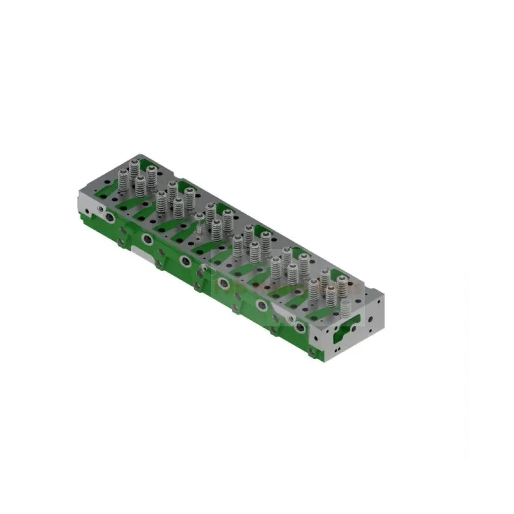 Głowica cylindra kompletna RE533513 do silnika John Deere 6090 1270E 8100 250D 350GLC 380GLC 644K 744L 824L 7230R 8320R