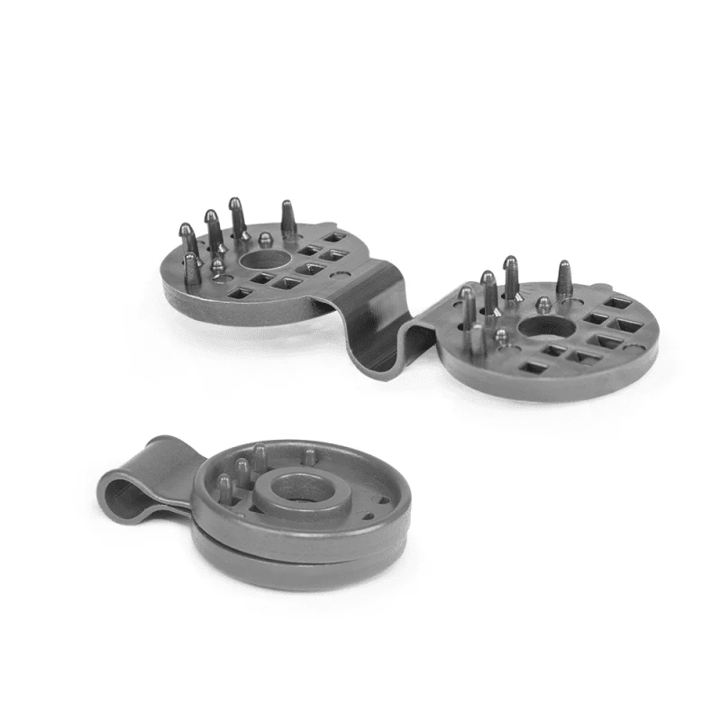BUNGEE CORD CLIPS klips zaciskowy - luz 1szt. grey | BCK4-GY-L