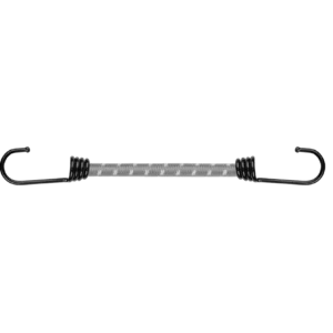Guma elastyczna z hakiem metalowym BUNGEE CORD HOOK 40cm | BCH1-08040GY-E