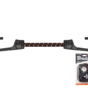 Guma elastyczna z hakiem metalowym pokrytym PVC BUNGEE CORD HOOK 2szt. x 100cm | BCH2-08100BC-B