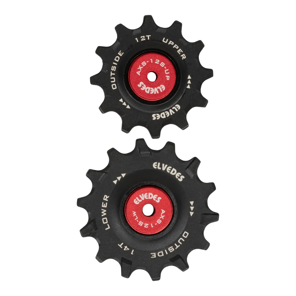 ELVEDES 12/14 zębów Kółka przerzutki Sram Red/Force AXS 12V Łożyska ceramiczne NW