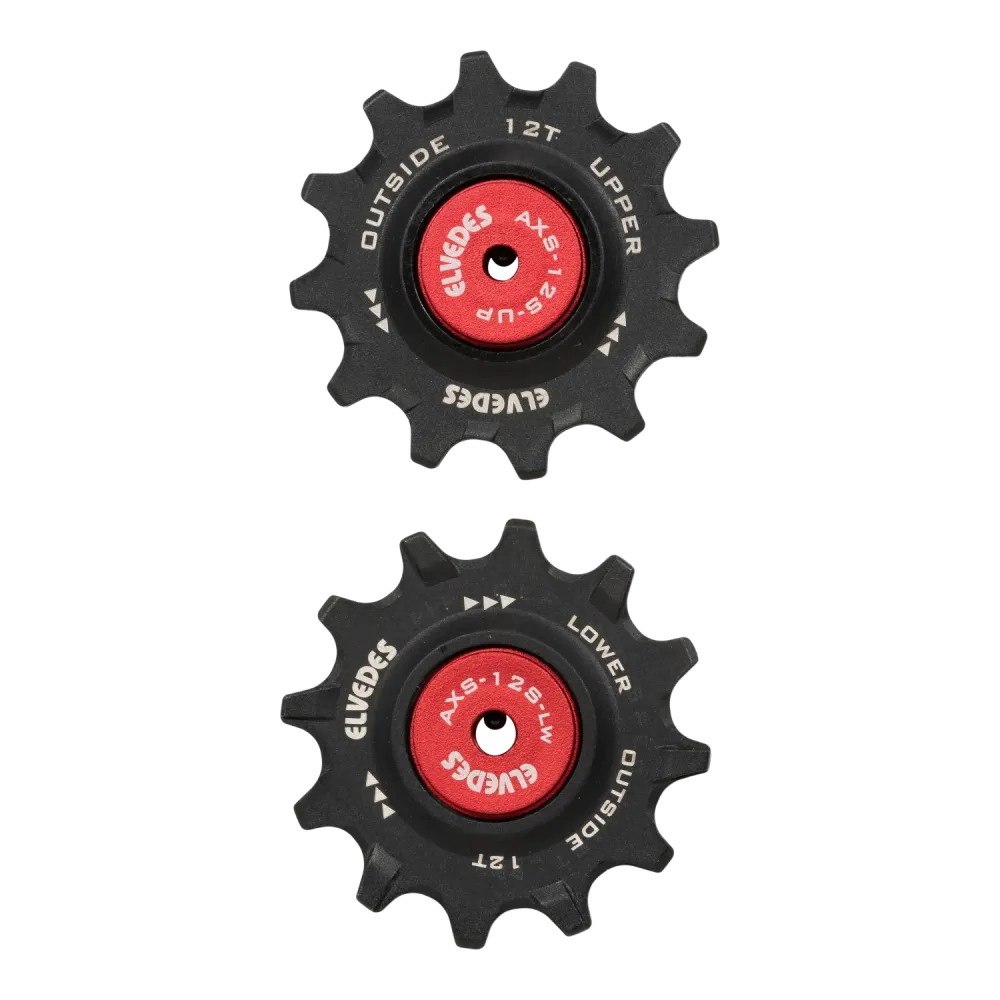 ELVEDES 12T Sram Red/Force AXS 12V Kółka przerzutki Łożyska ceramiczne NW