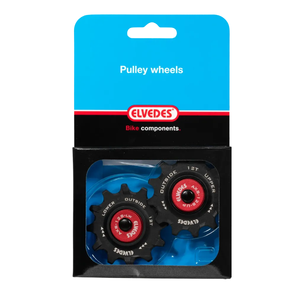 ELVEDES 12T Sram Red/Force AXS 12V Kółka przerzutki Łożyska ceramiczne NW