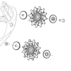 Koszyki przerzutki SRAM FORCE AXS 12V