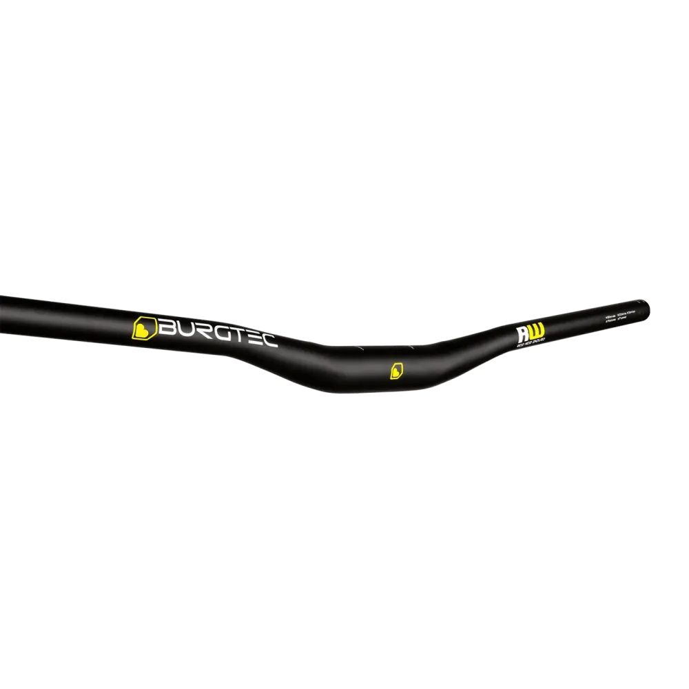 Kierownica BURGTEC RIDE WIDE ENDURO Rise 22,5 mm 800 mm czarna