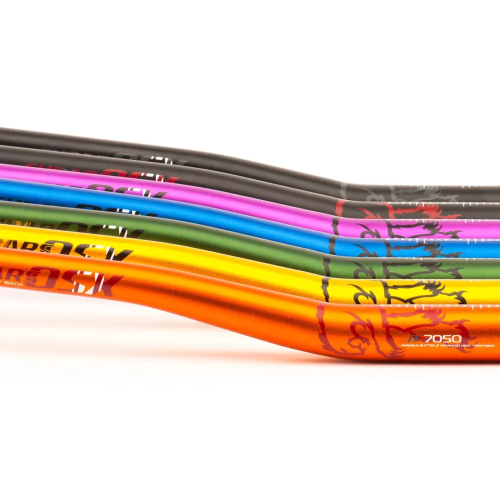 Kierownica CHROMAG FUBARS OSX Rise 25mm 800mm pomarańczowa