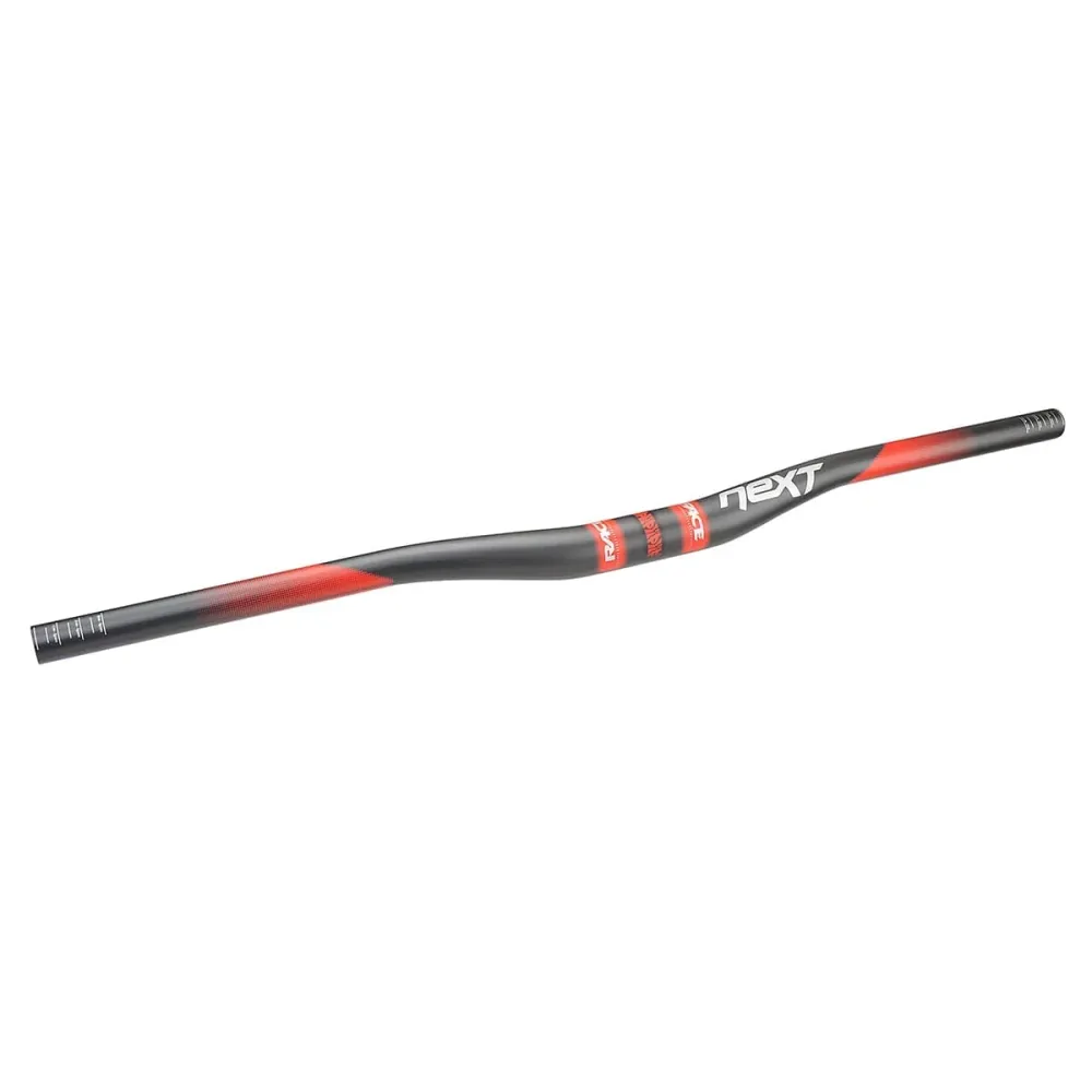 Kierownica RACE FACE NEXT Rise 19mm 725mm karbon/czerwona