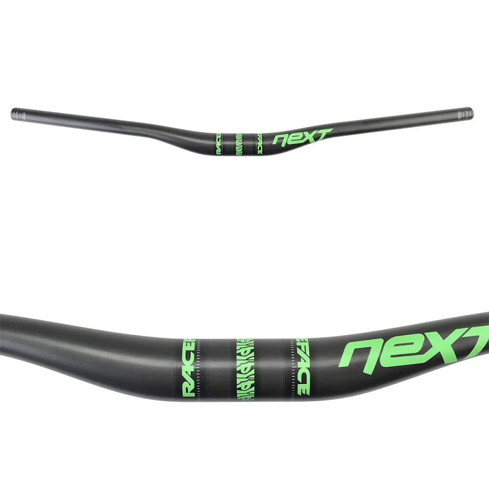Kierownica RACE FACE NEXT Rise 20mm 760mm Carbon/Green