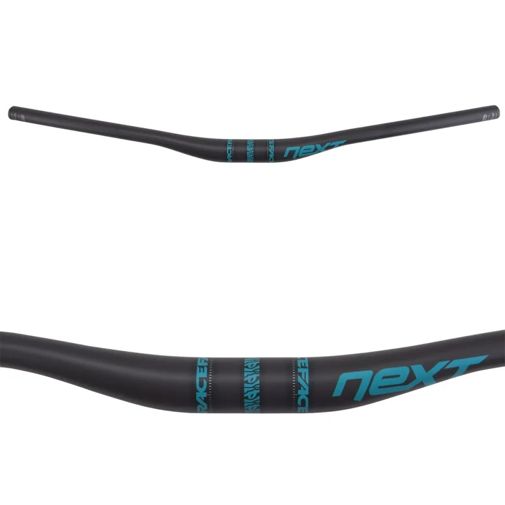 Kierownica RACE FACE NEXT Rise 20mm 760mm Carbon/Turquoise