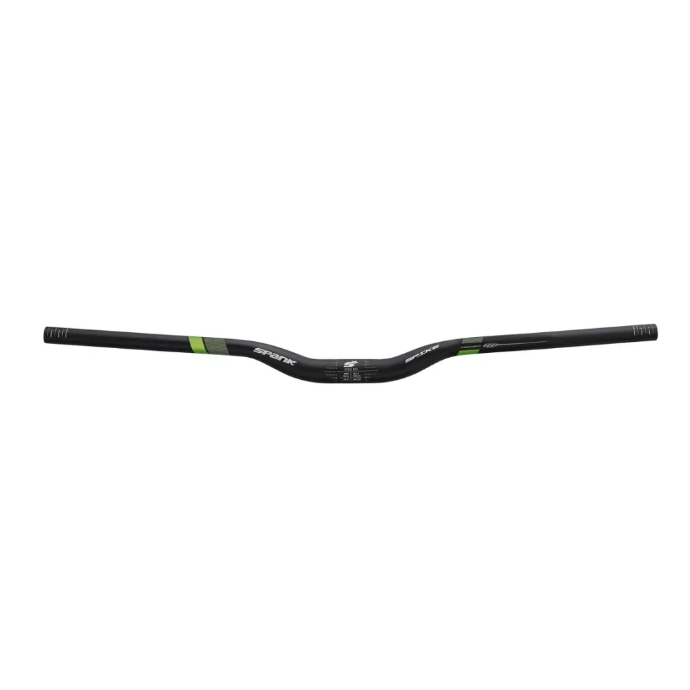 Kierownica SPANK SPIKE 800 VIBROCORE Rise 30mm 31.8/800mm czarny/zielony