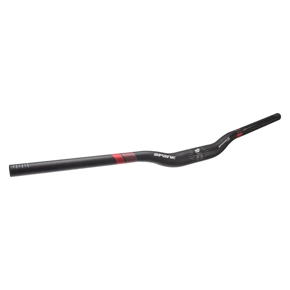 Kierownica SPANK SPIKE 35 VIBROCORE Rise 25mm 820mm czerwona