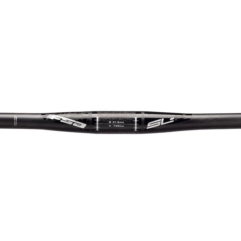 Wieszak płaski FSA SL-K Carbon 740mm szary