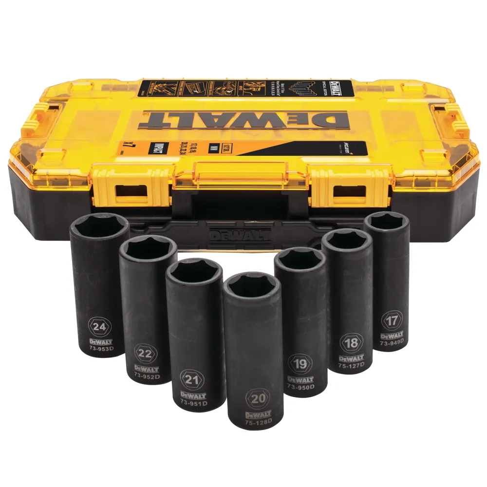 Zestaw kluczy nasadowych Dewalt DT70905-QZ