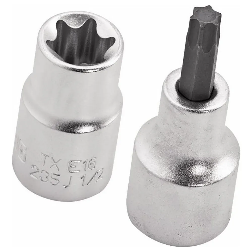 Zestaw nasadek TORX USAG 601 1/4-1/2 JTXS16, 16 sztuk