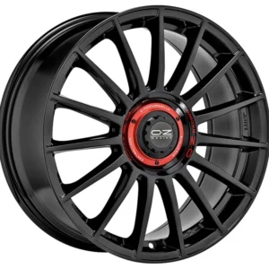 OZ Superturismo Evoluzione Gloss Black 5x112 19″ Zestaw Felg