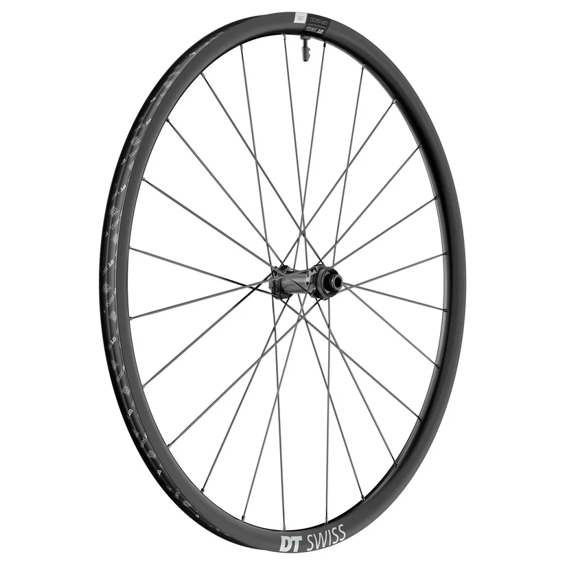 Para kół DT SWISS GR 1600 SPLINE 25 DISC przystosowanych do jazdy bezdętkowej (centralna blokada)